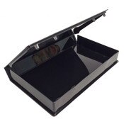 Black VHS Tape Case - NO Hub